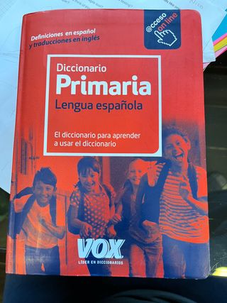 Diccionario Primaría Lengua Española
