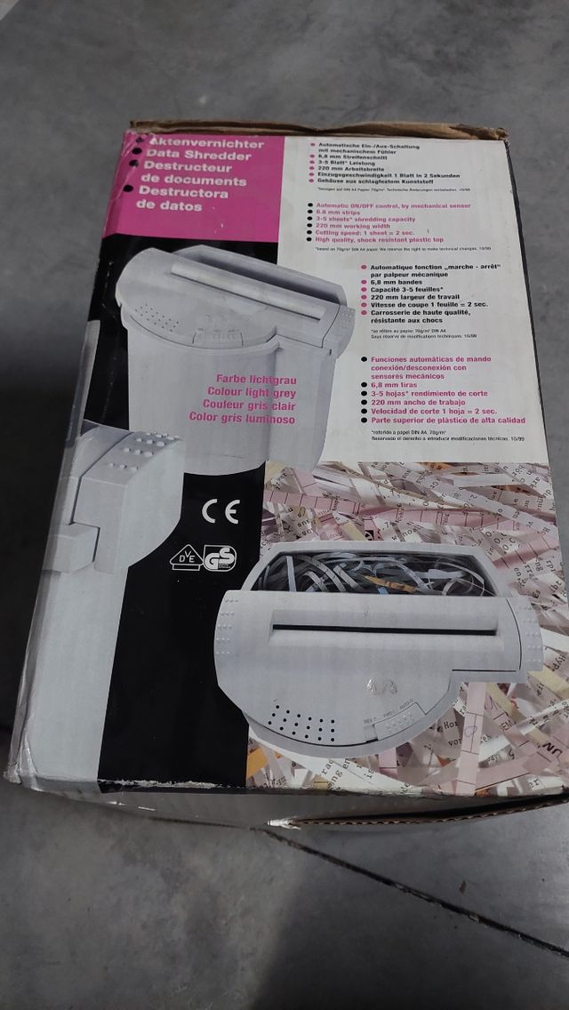 Destructora de papel