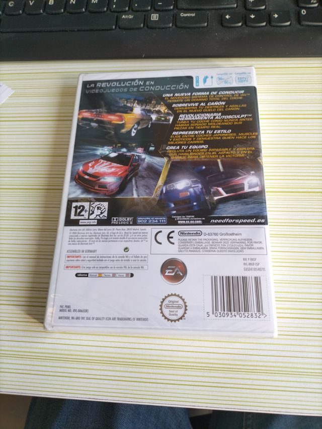 Precintado Need for speed Carbono Wii