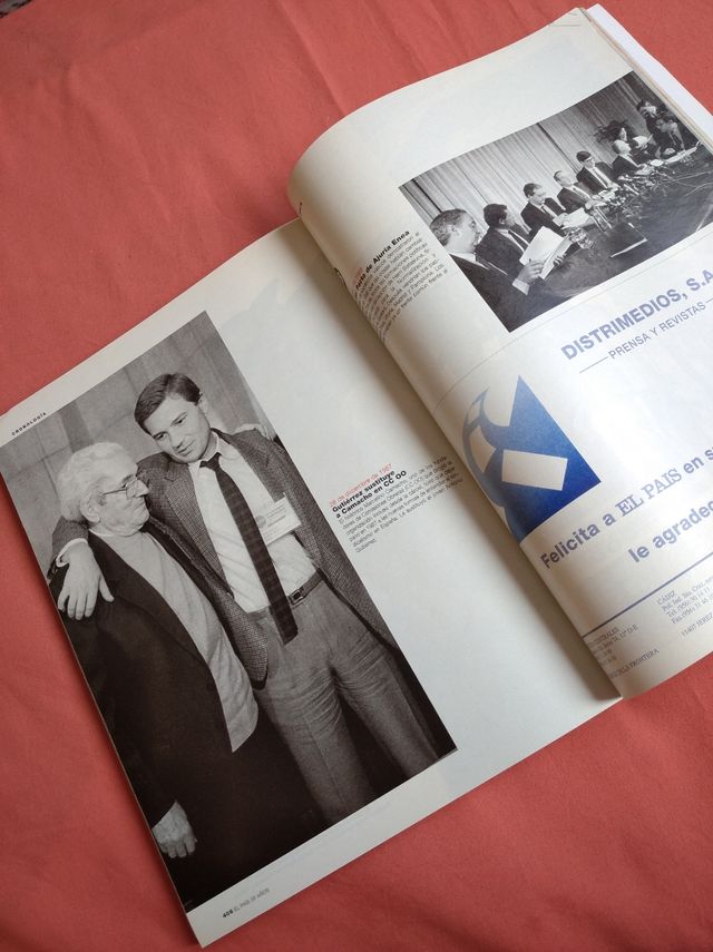 REVISTA EL PAÍS 20 AÑOS ESPECIAL AÑO 1996