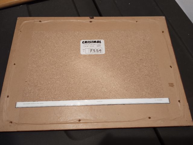 Lámina enmarcada: Estación de la Costa, Santander