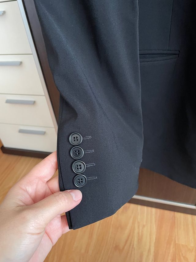 Traje para hombre en negro