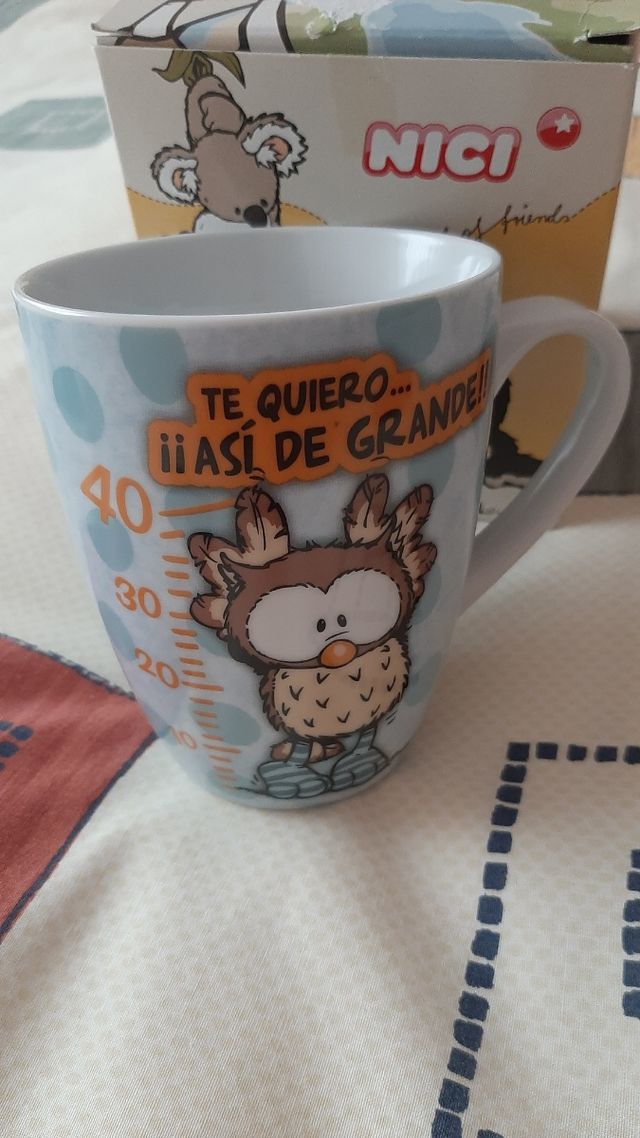 Taza decorada