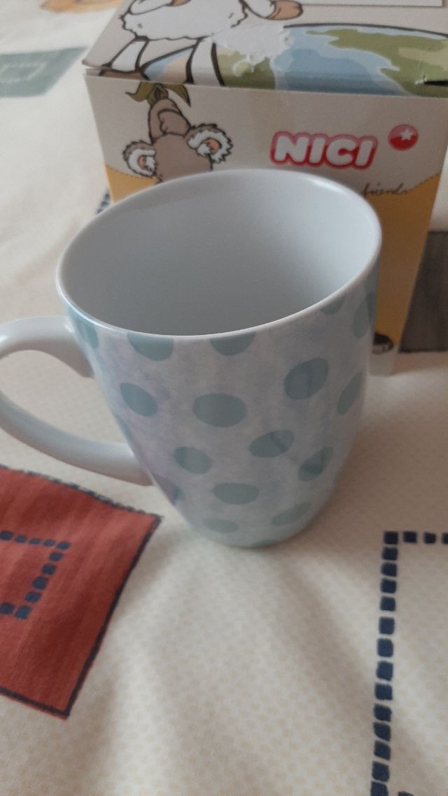 Taza decorada