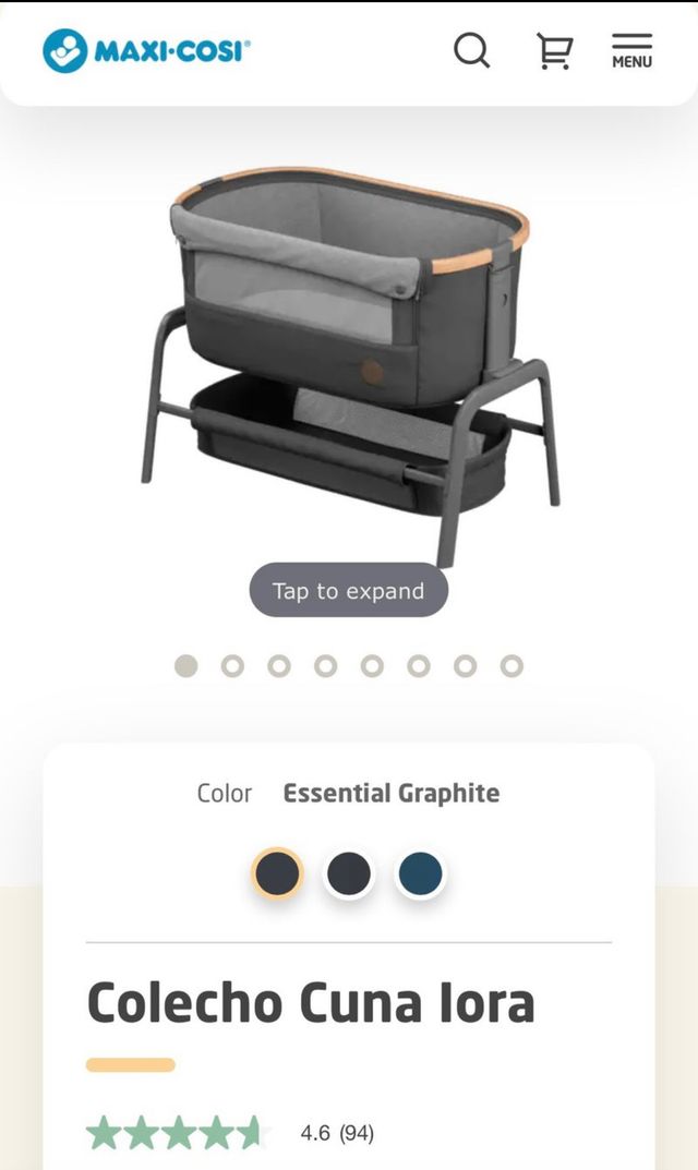 Cuna Maxi Cosi colecho