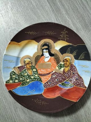 Conjunto japonés  porcelana Satsuma