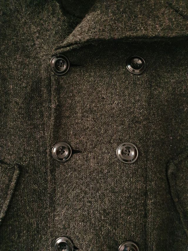 Abrigo de lana GENIUS, gris oscuro