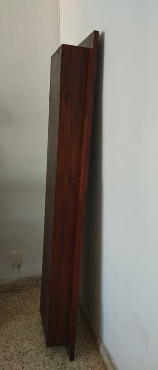 MUEBLE ESTANTERÍA DECORACIÓN MADERA TEKA PARA CDs