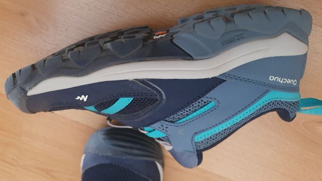 zapato trekking 38, decantlon