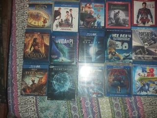 44 película en BLURAY alta definición en 3D