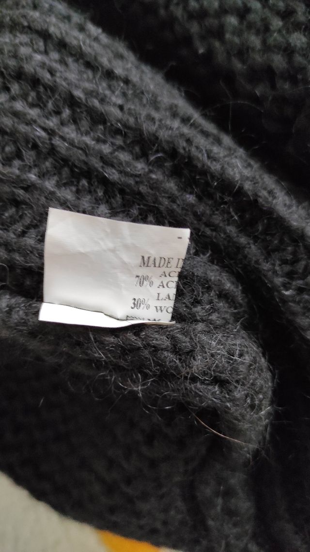 Claqueta de punto 30% lana