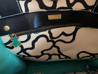 Bolso tous kaos beig y negro