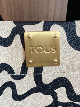 Bolso tous kaos beig y negro