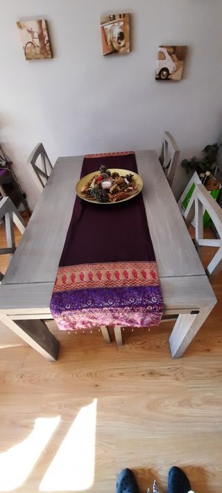 Mesa de salón + 4 sillas de Banak importa