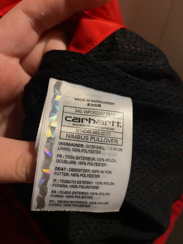 chubasquero / cortavientos Carhartt