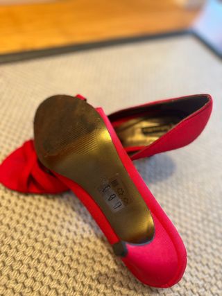 Zapatos de vestir rojos