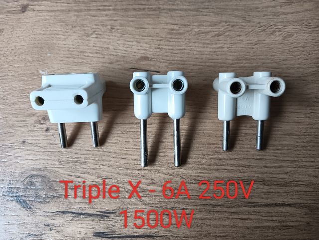 Enchufe / adaptador / ladrón de 3 o 4 tomas.