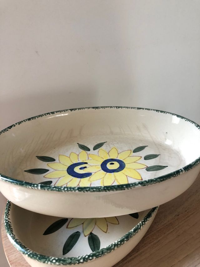 Fuentes barro para horno