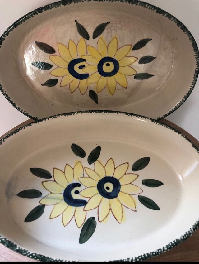 Fuentes barro para horno