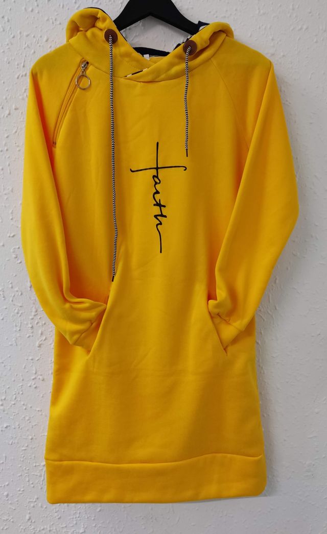 ❇️Vestido con capucha, casual