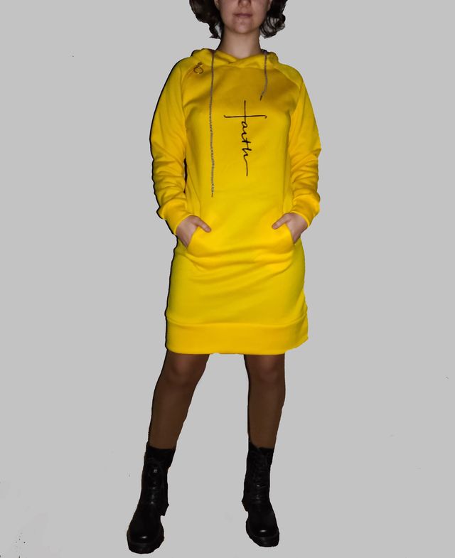 ❇️Vestido con capucha, casual