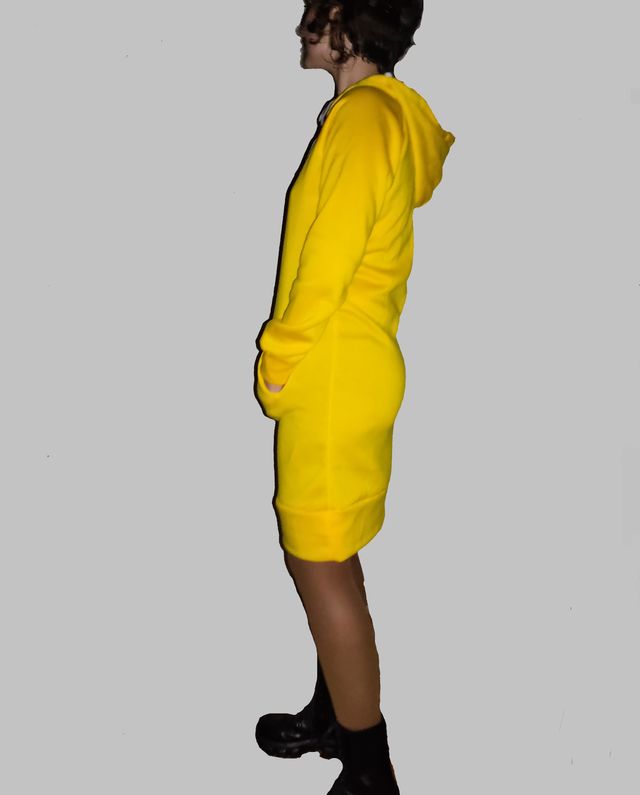 ❇️Vestido con capucha, casual