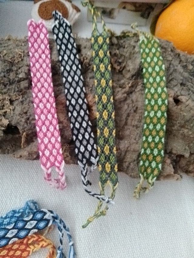 pulseras macramé