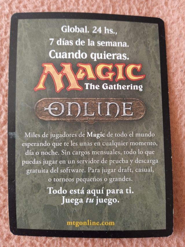3 Cartas "Magic", The Gathering Deckmaster