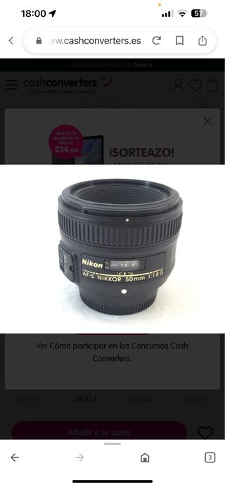 Nikon 50mm 1.8