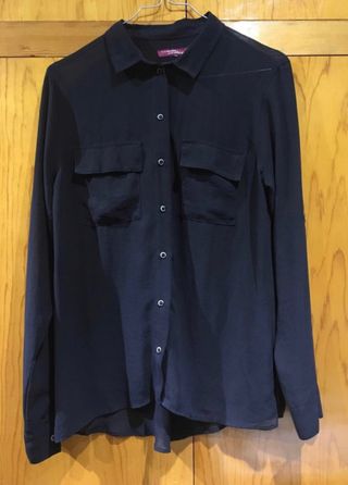 Camisa Semitransparente Bershka