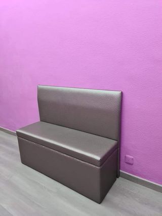 SOFA DE ESPERA POLIPIEL