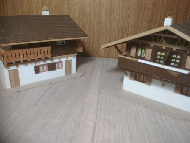 Casitas para dioramas, precio unidad