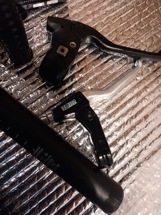 Manillar bicicleta Orbea y tija sillín y más cosas