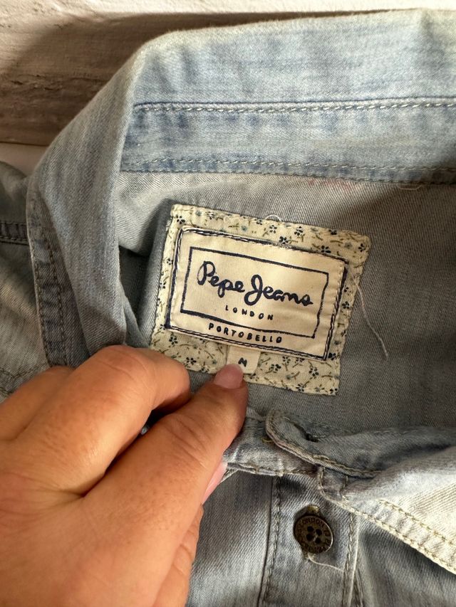 CAMISA VAQUERA PEPE JEANS TALLA M