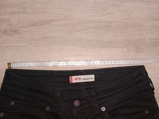 Pantalones vaqueros negros Levi's 470 nuevos