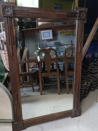 ESPEJO ANTIGUO ROBLE