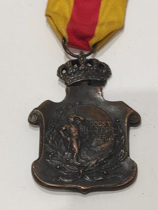 Medalla homenaje de los ayuntamientos a los Reyes