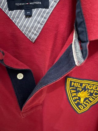 Polo HILFIGER burdeos