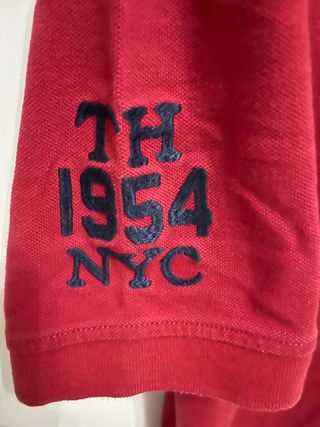 Polo HILFIGER burdeos
