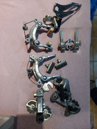 Cambio trasero de bicicleta de carretera y otros