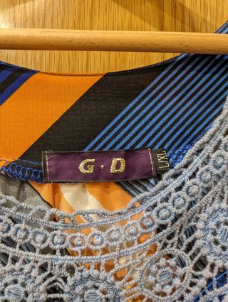 Camisa de tirantes azul