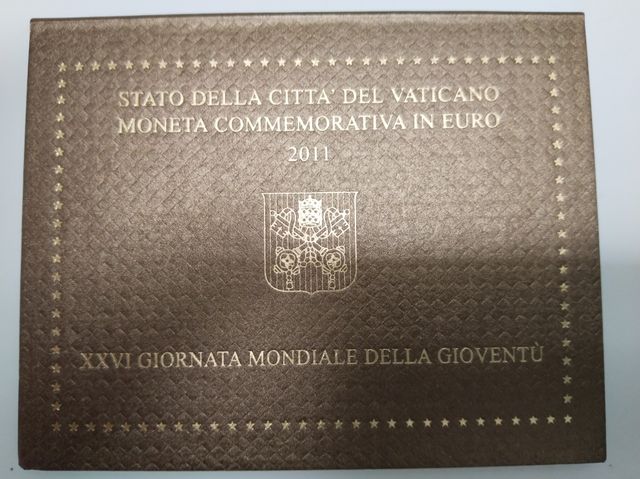 Moneda 2 euro conmemorativa Vaticano 2011