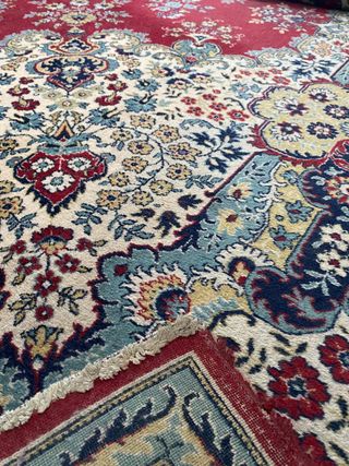 Alfombra Real Alemana Vintage Años 70