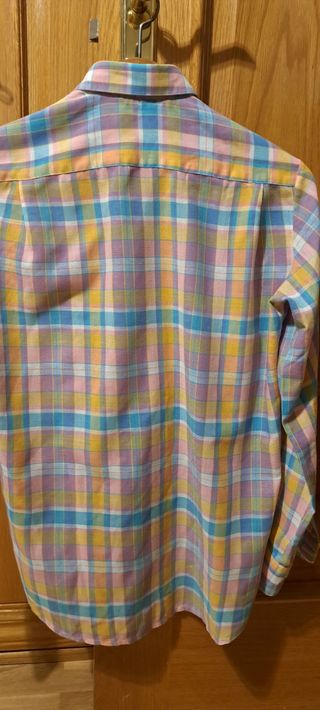 Camisa cuadros vintage 
