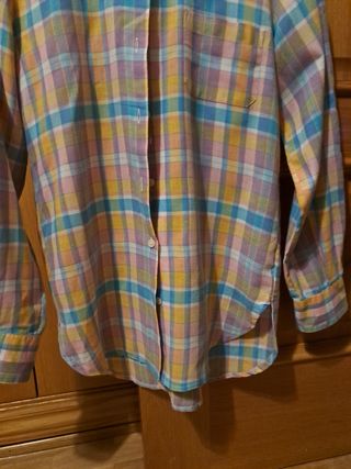 Camisa cuadros vintage 