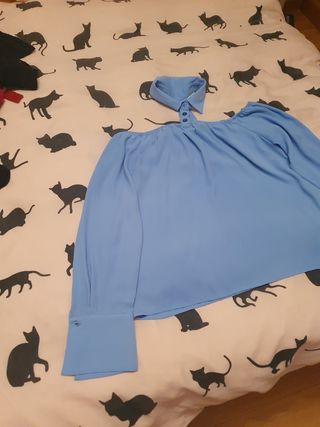 Camisa azul claro Denny Rose talla S