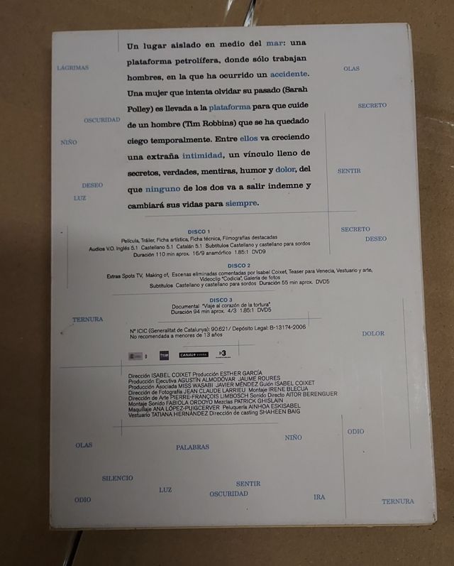 La vida secreta de las palabras DVD