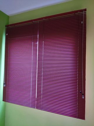 Persianas Gradulux Alto 136cm Ancho 68cm cada una