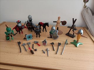 Lote medieval de Playmobil