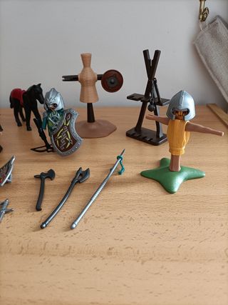 Lote medieval de Playmobil
